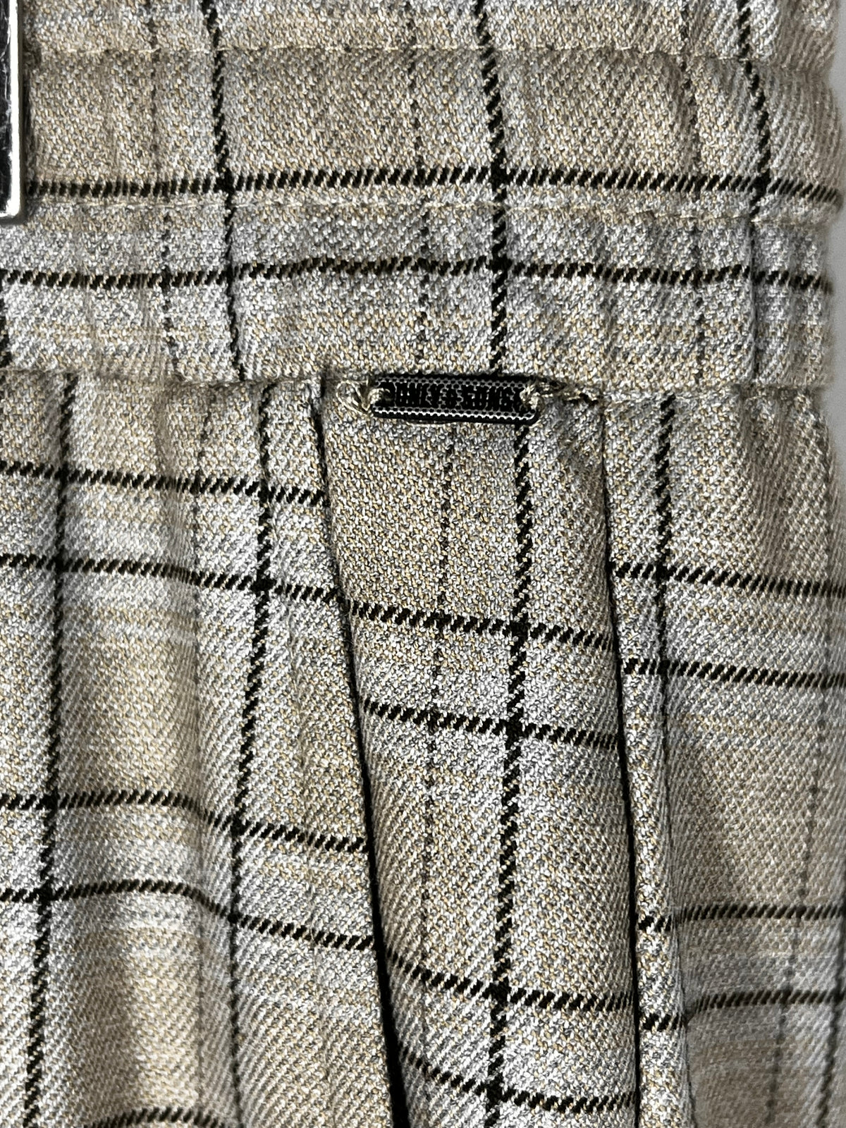 Only & Sons |Check Tapered Trousers |Size Large |Cropped Smart Casual Unisex