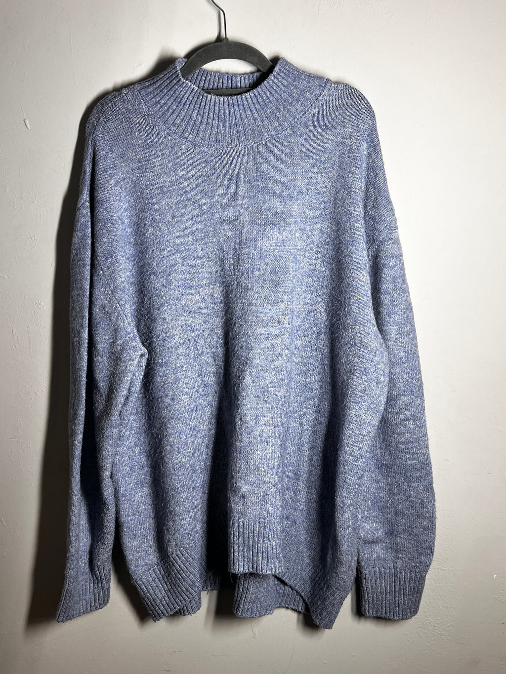 F&F Blue Chunky Knit Jumper |Size 14-16 |Oversized Cosy Winter Sweater