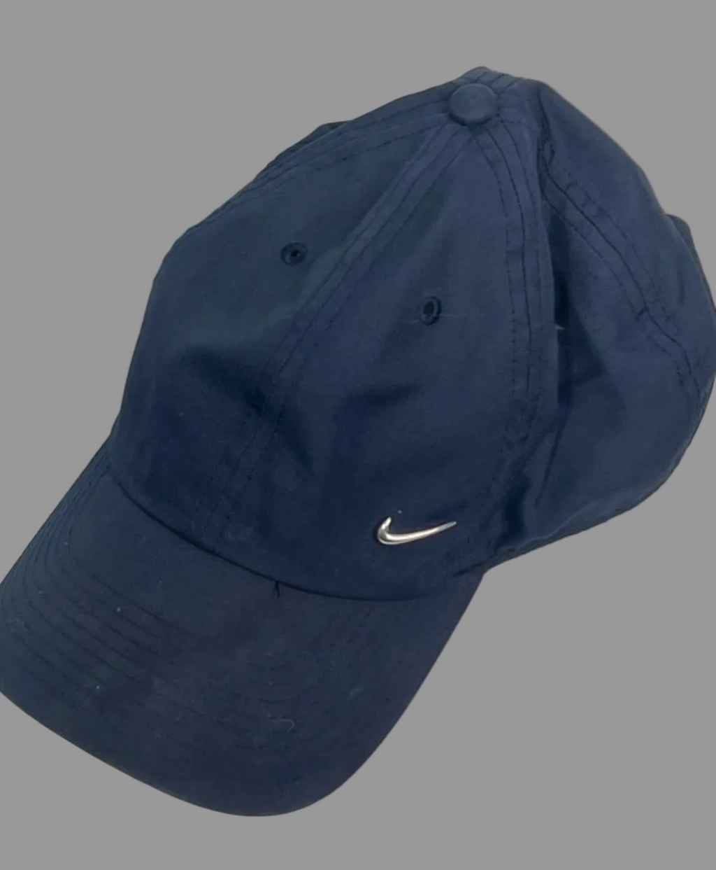 Nike Navy Adjustable Cap | Classic Sports Hat | One Size Fits Most