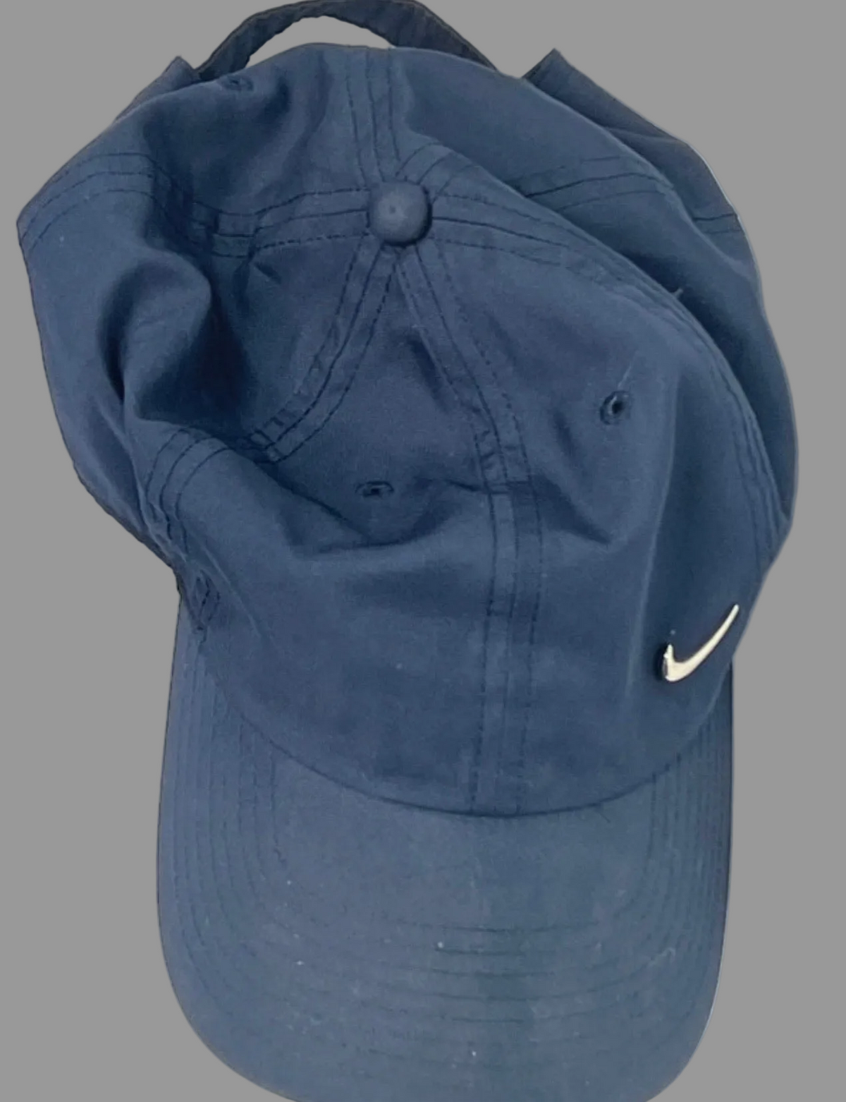 Nike Navy Adjustable Cap | Classic Sports Hat | One Size Fits Most