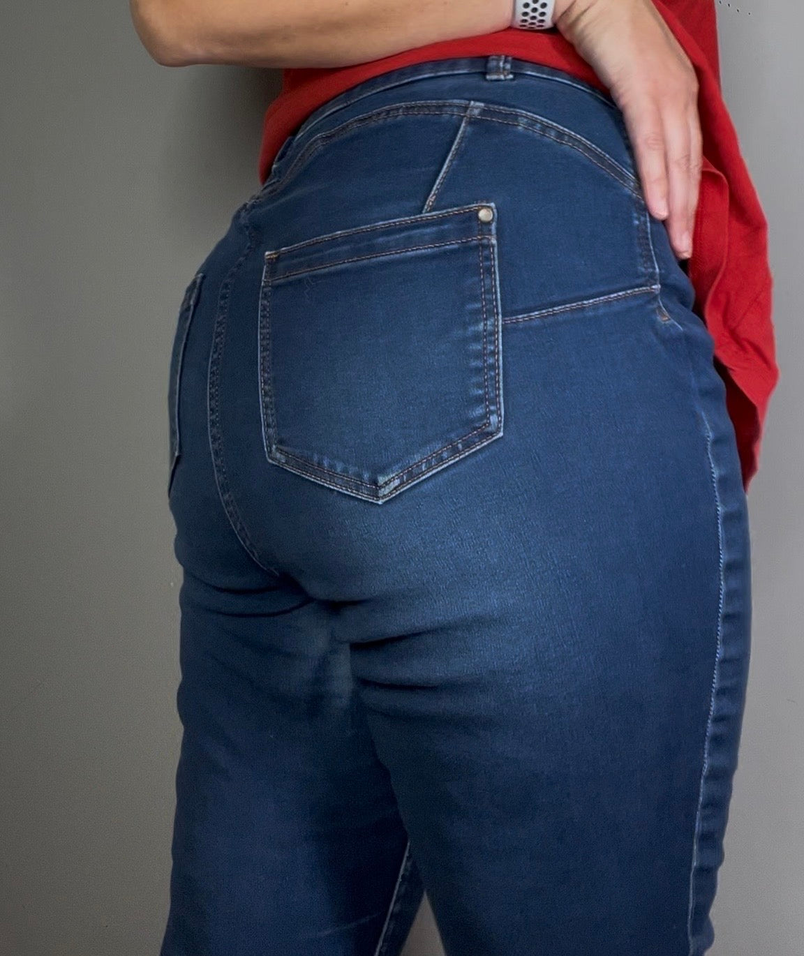 Nutmeg blue super shaper jeans| size 18