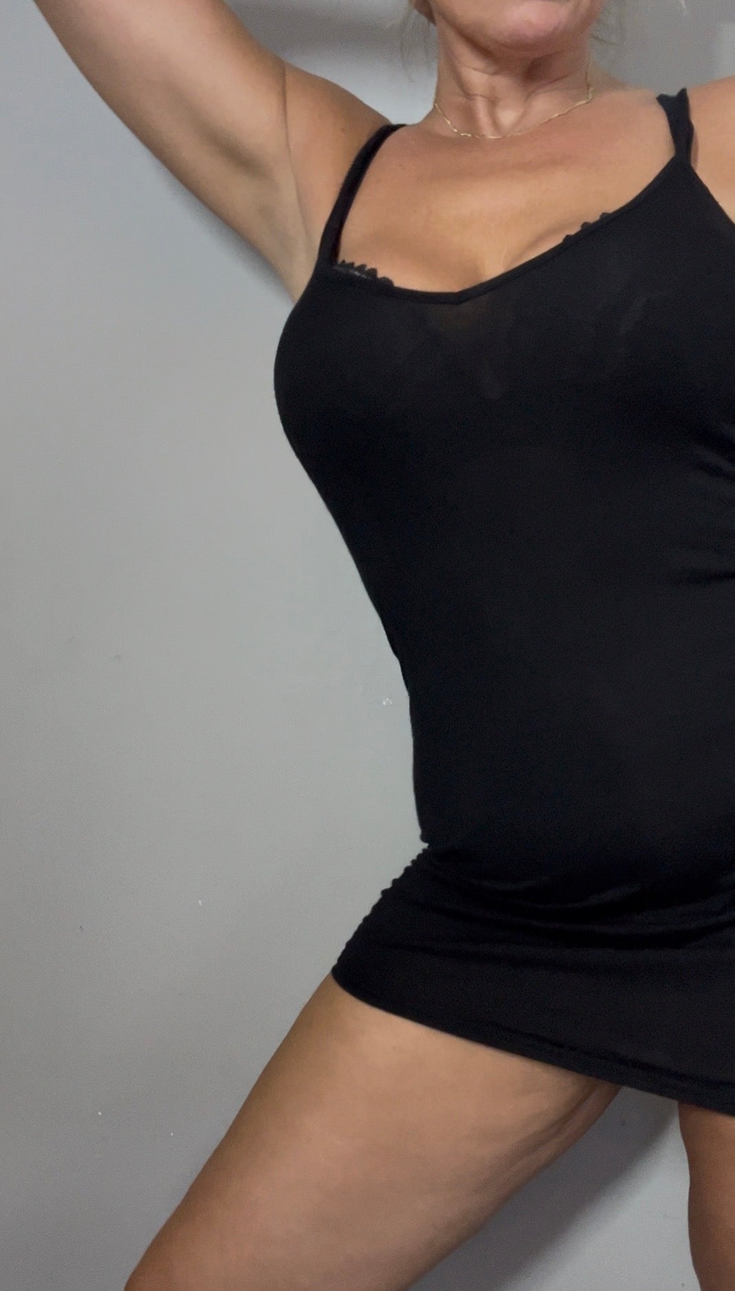 boohoo Black mini dress size 14