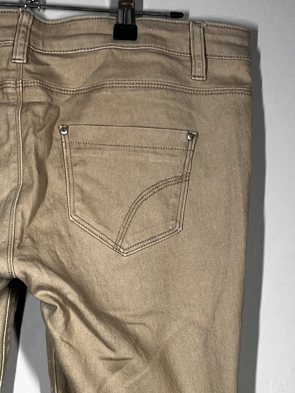 Beige Super Soft Skinny Trousers | Women’s Stretch Fit | Best Fit UK 10-12