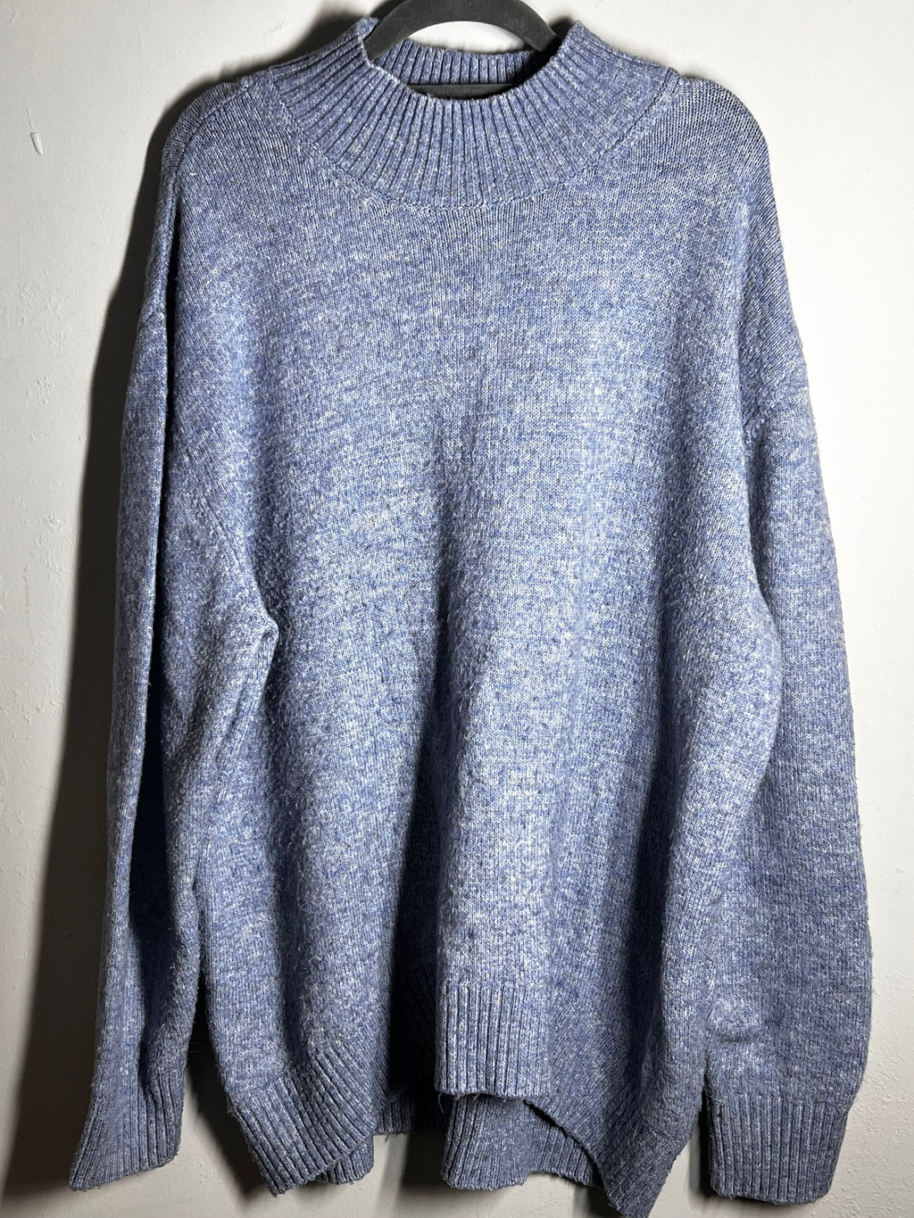 F&F Blue Chunky Knit Jumper |Size 14-16 |Oversized Cosy Winter Sweater