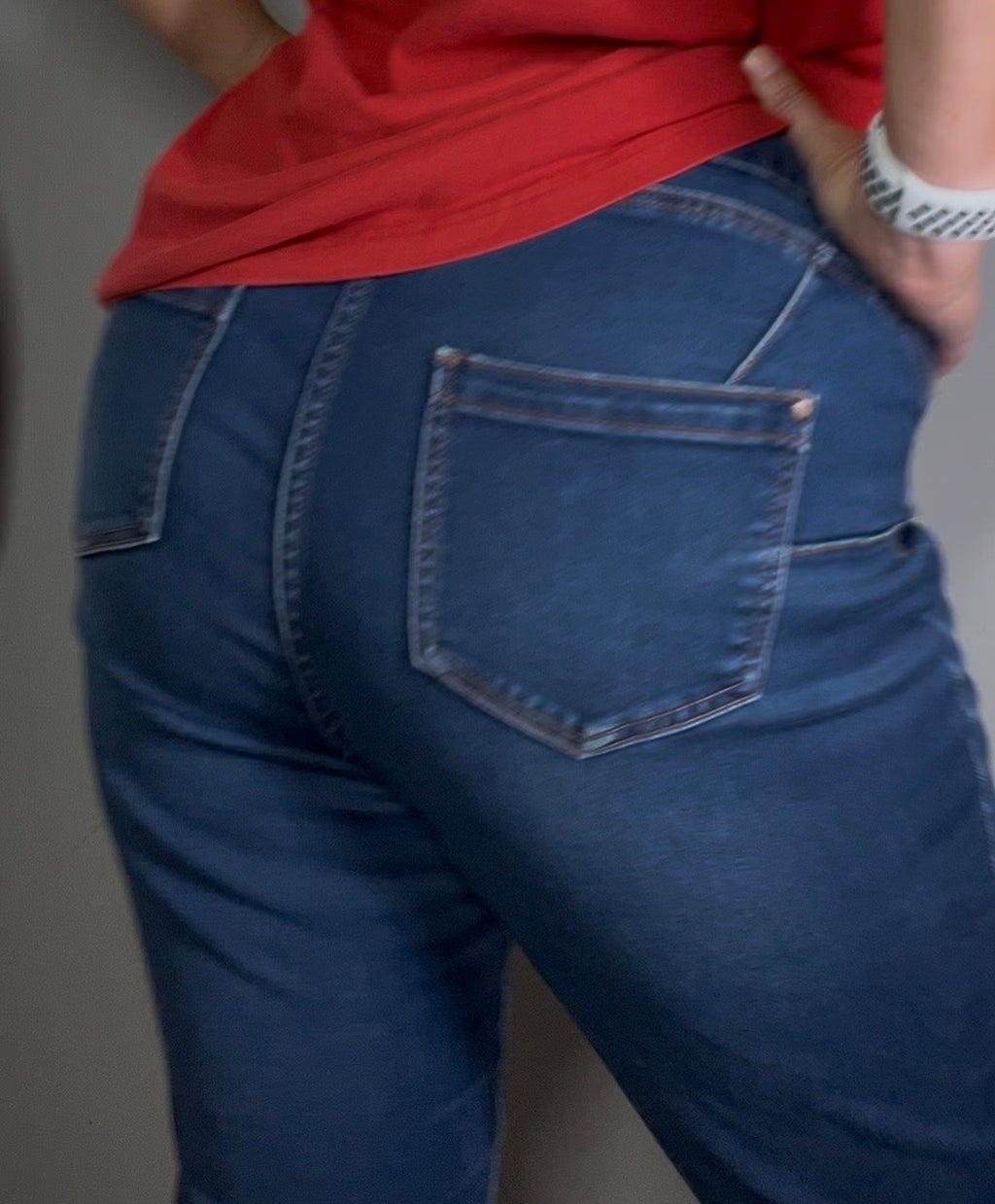 Nutmeg blue super shaper jeans| size 18
