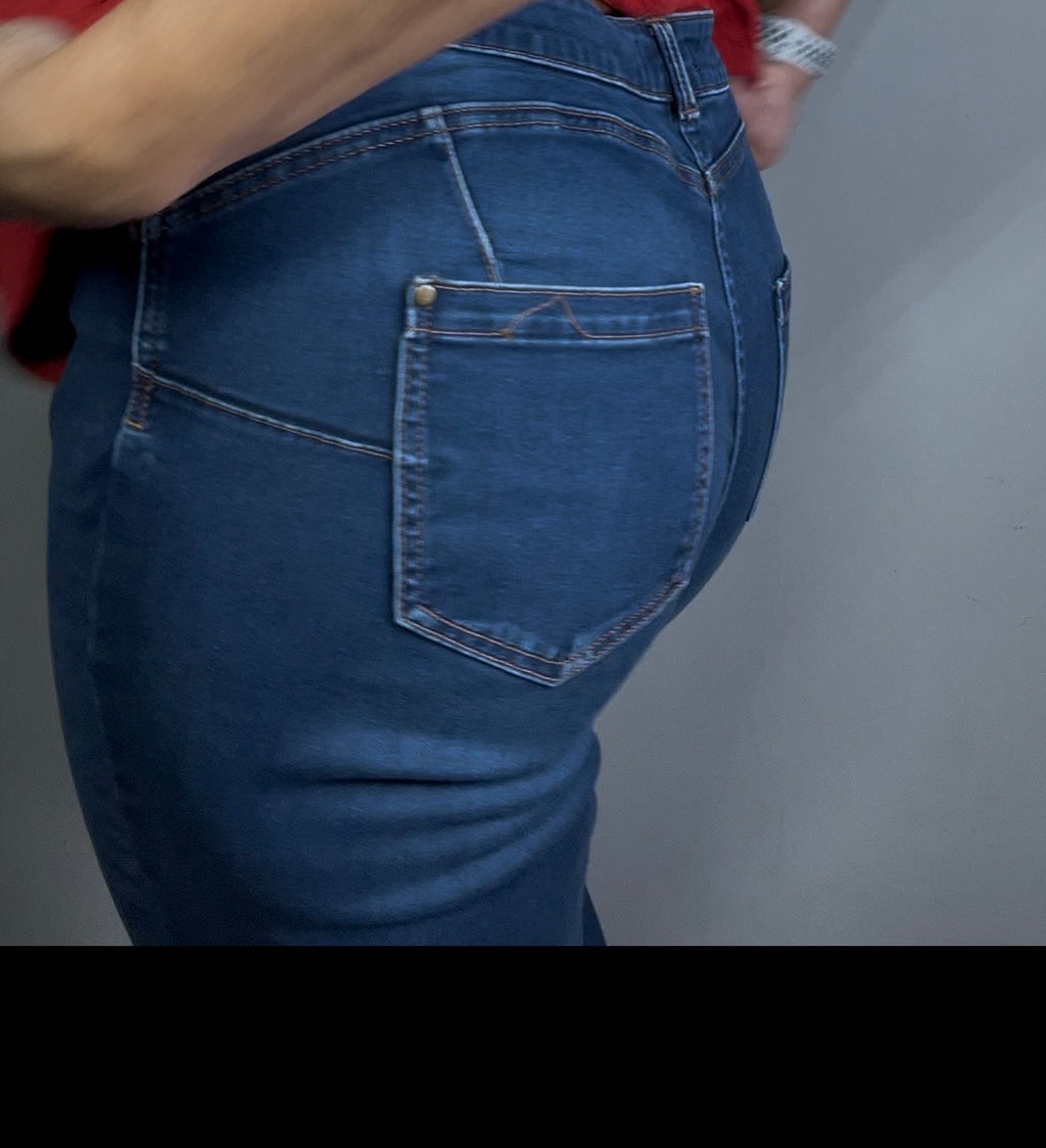 Nutmeg blue super shaper jeans| size 18