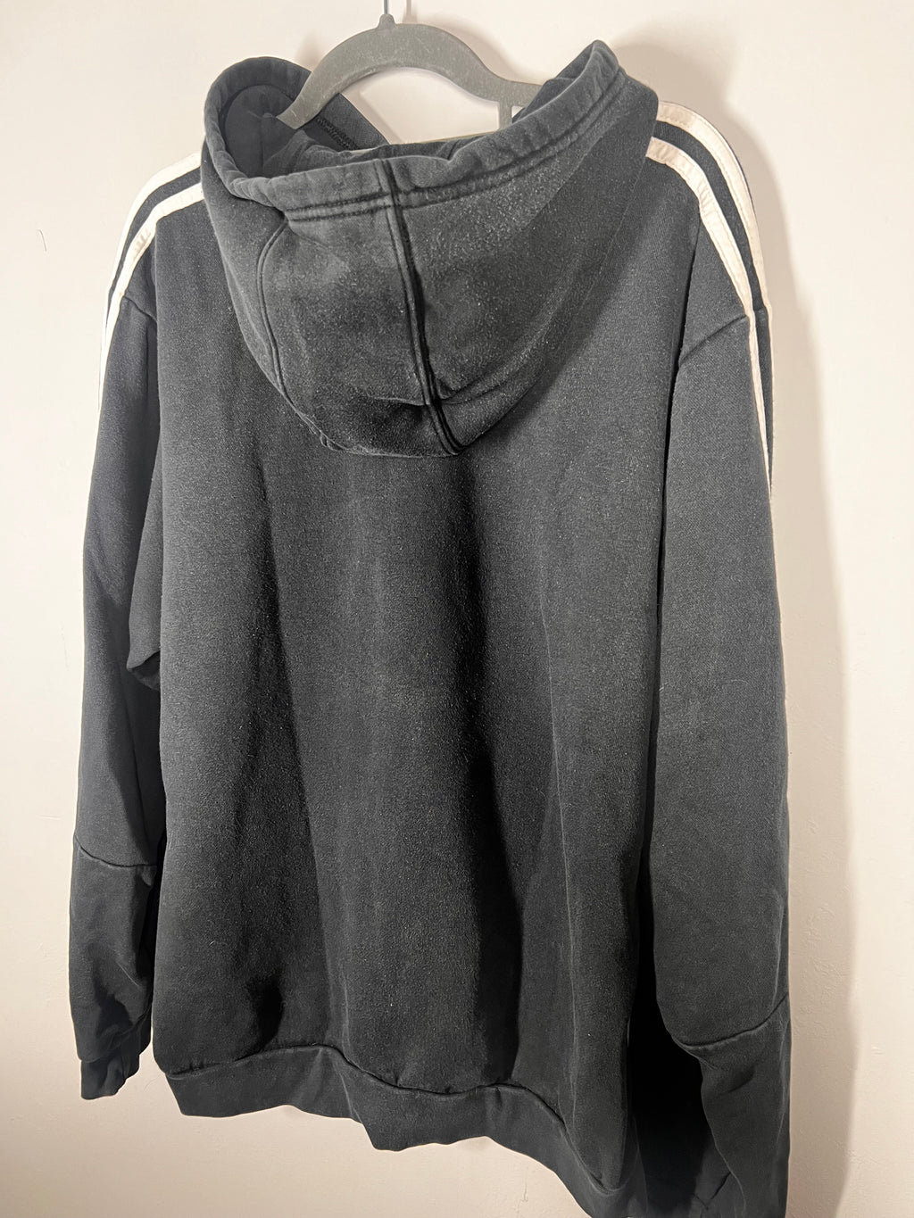 Adidas Black Hoodie | Size Large |Sportswear Gym Casual Logo Hoodie