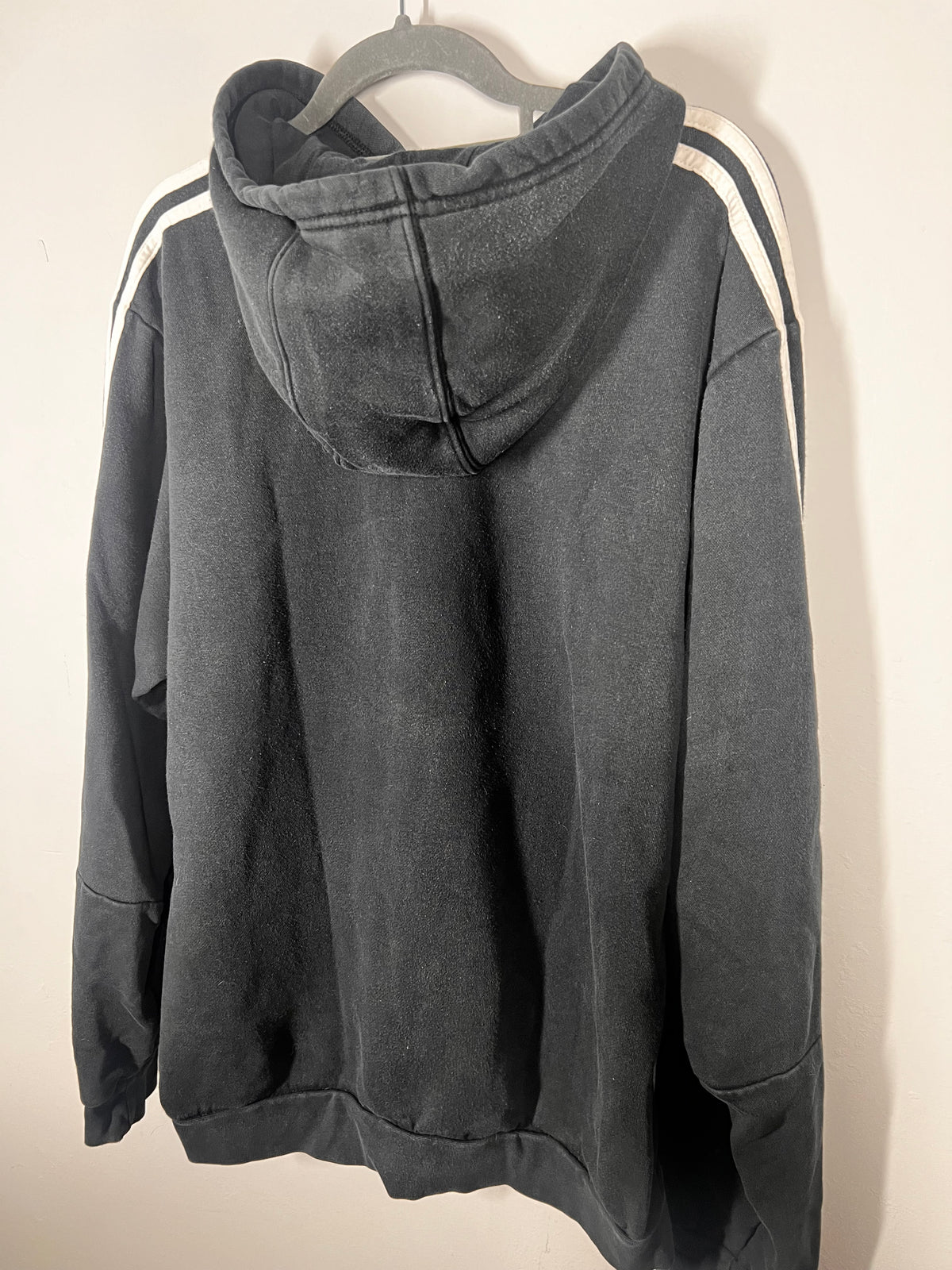 Adidas Black Hoodie | Size Large |Sportswear Gym Casual Logo Hoodie