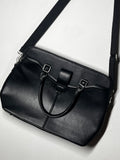 Primark Black Shoulder Bag | Large Handbag |Zip Fastening Everyday