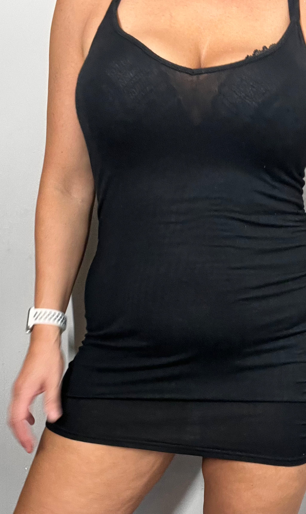boohoo Black mini dress size 14