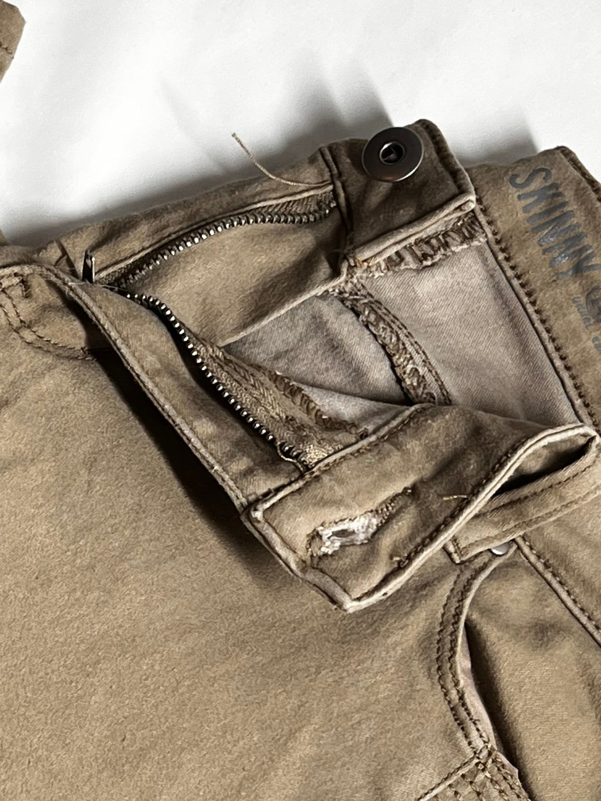 Beige Super Soft Skinny Trousers | Women’s Stretch Fit | Best Fit UK 10-12