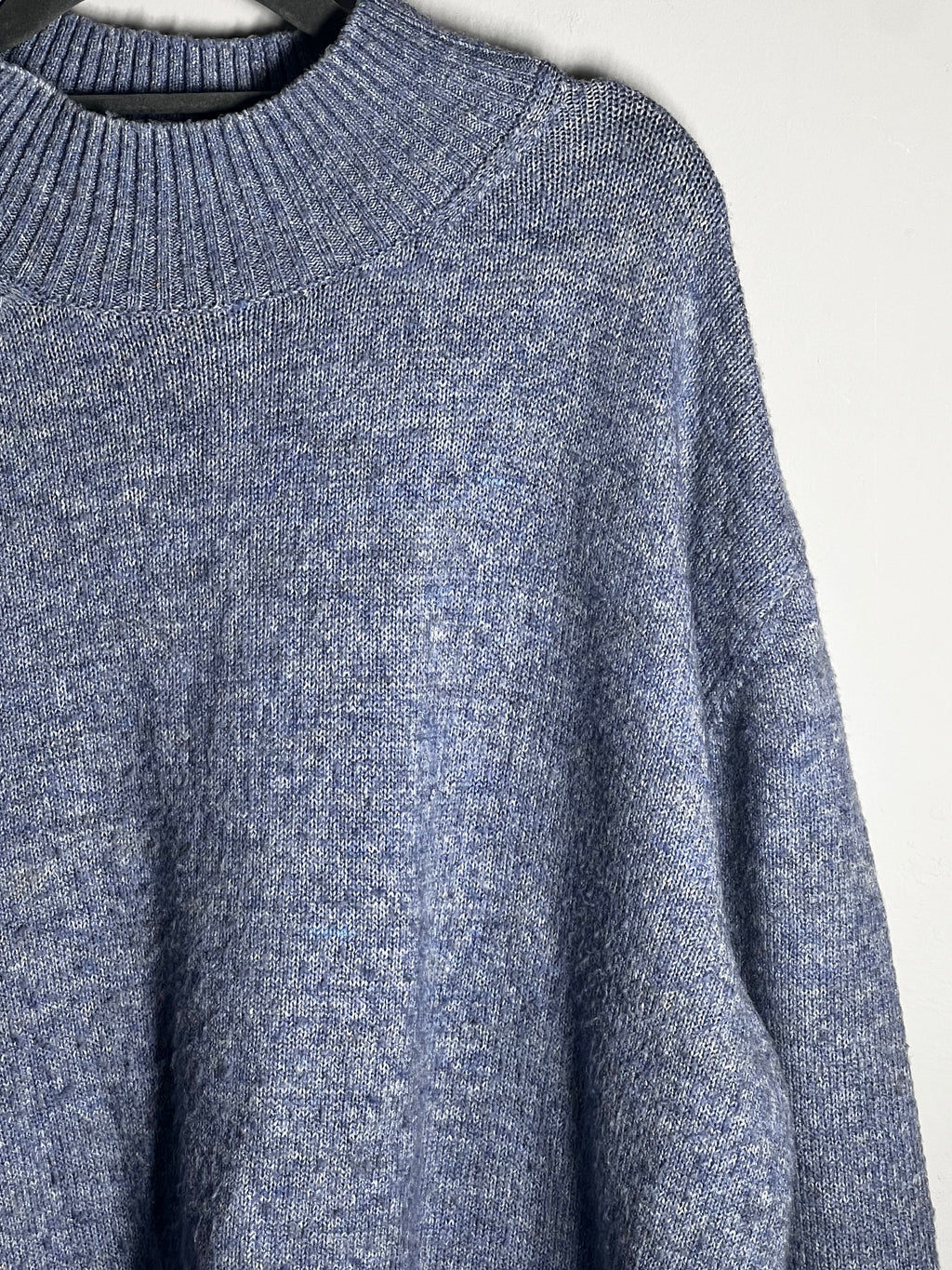 F&F Blue Chunky Knit Jumper |Size 14-16 |Oversized Cosy Winter Sweater