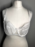 F&F white bra | 36D |sheer detail pre-loved |see-through